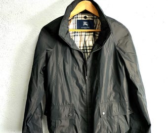 Burberry Zipper Jacket Medium - Etsy