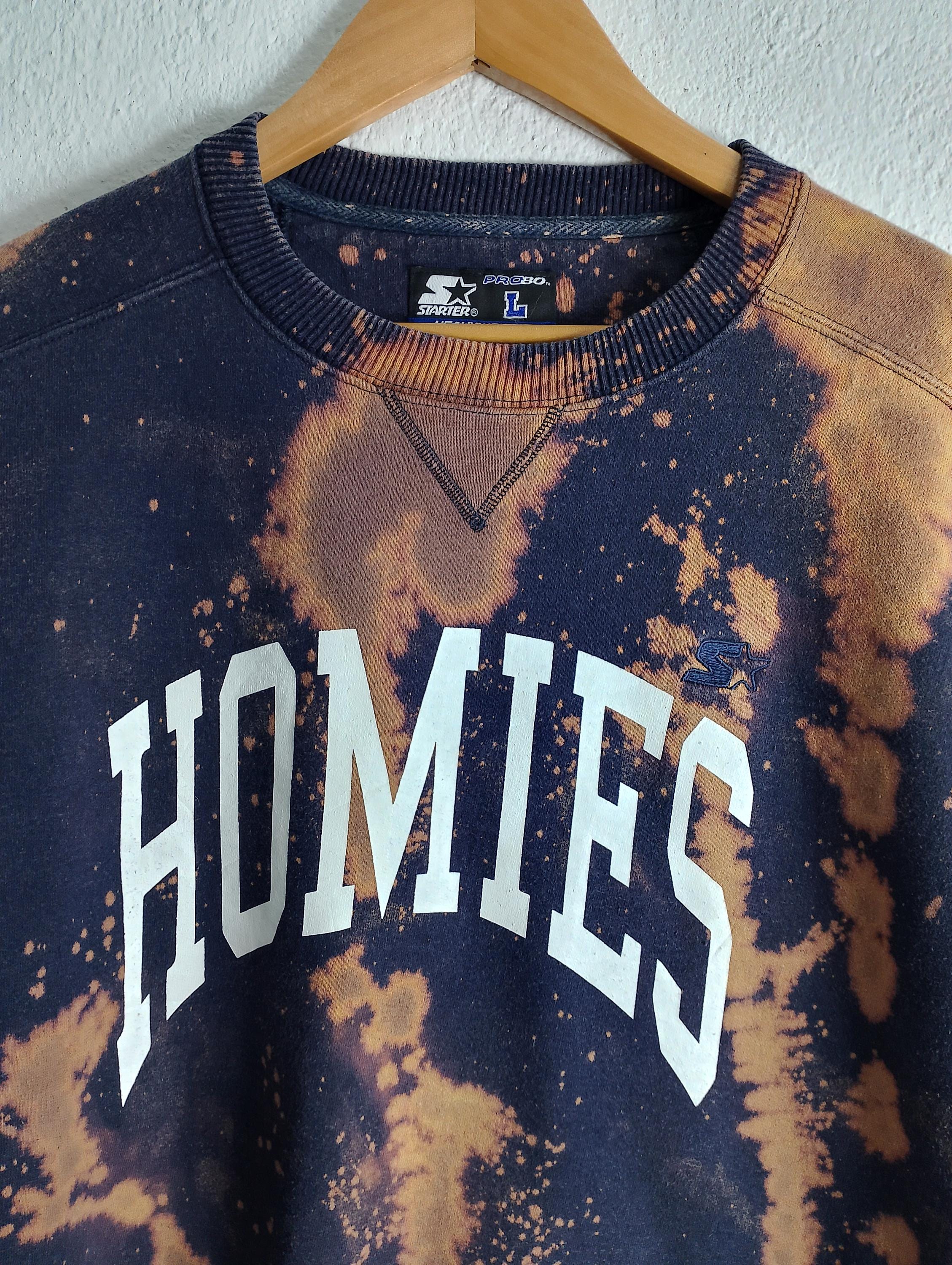 Homies Starter Bleach Out Crewneck Sweatshirt XL - Etsy New Zealand