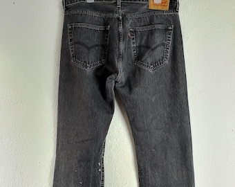 Vintage 80s LEVIS 501 Medium Wash 524 Stamp Button Fly Jeans