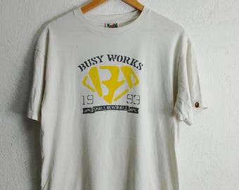 Vintage Bathing Ape T-shirt Large - Etsy
