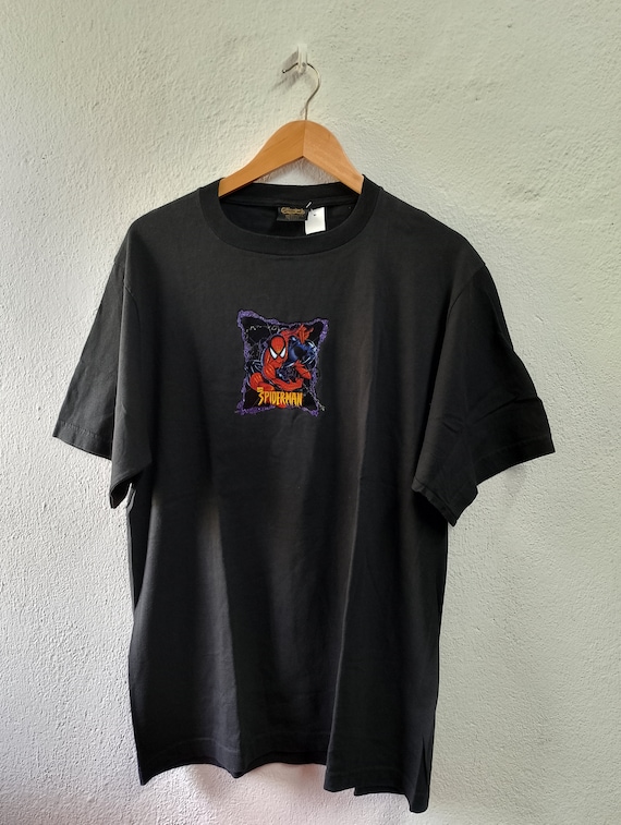 Vintage Spiderman Iron on Changes T-shirt Large - Etsy