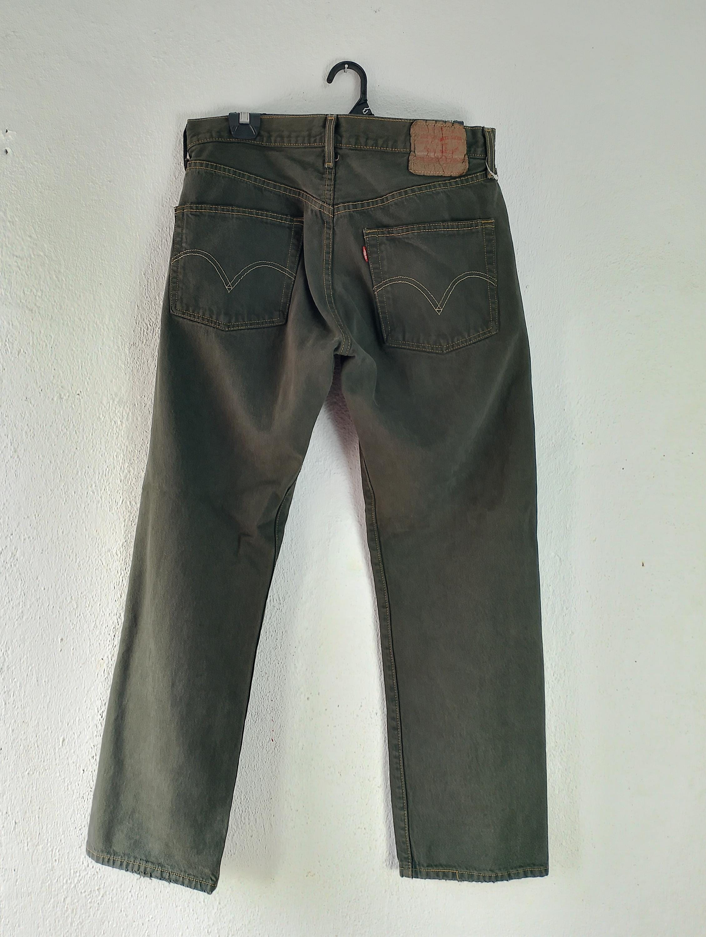 Green Vintage Levis - Etsy