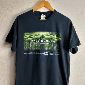 Vintage Maze runner movie t-shirt Large