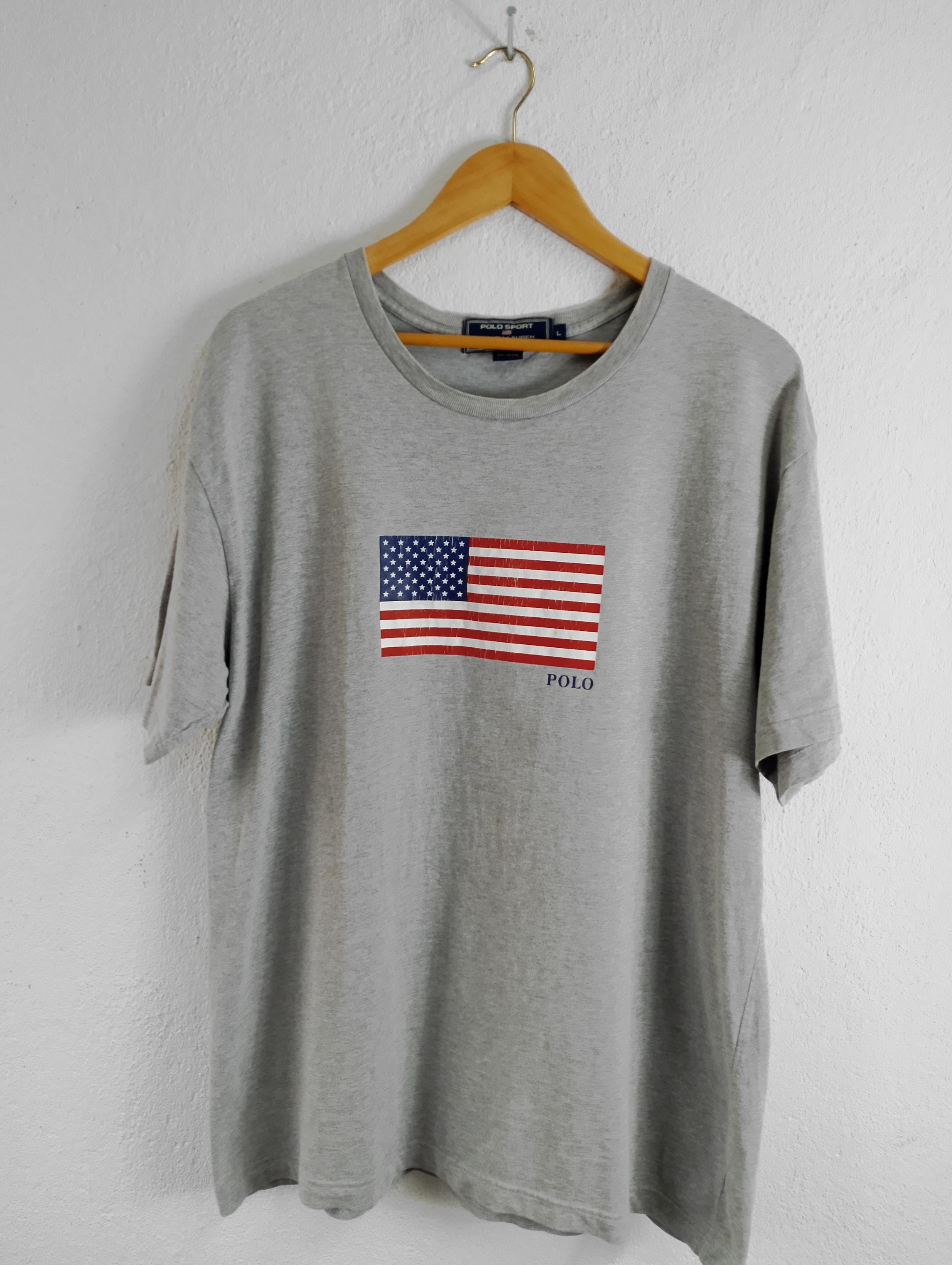 ポロスポーツ ラルフローレン アメリカ国旗 Lサイズ - Etsy 日本