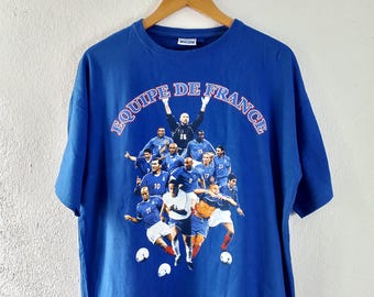 Frankreich Fussball T-Shirt XL