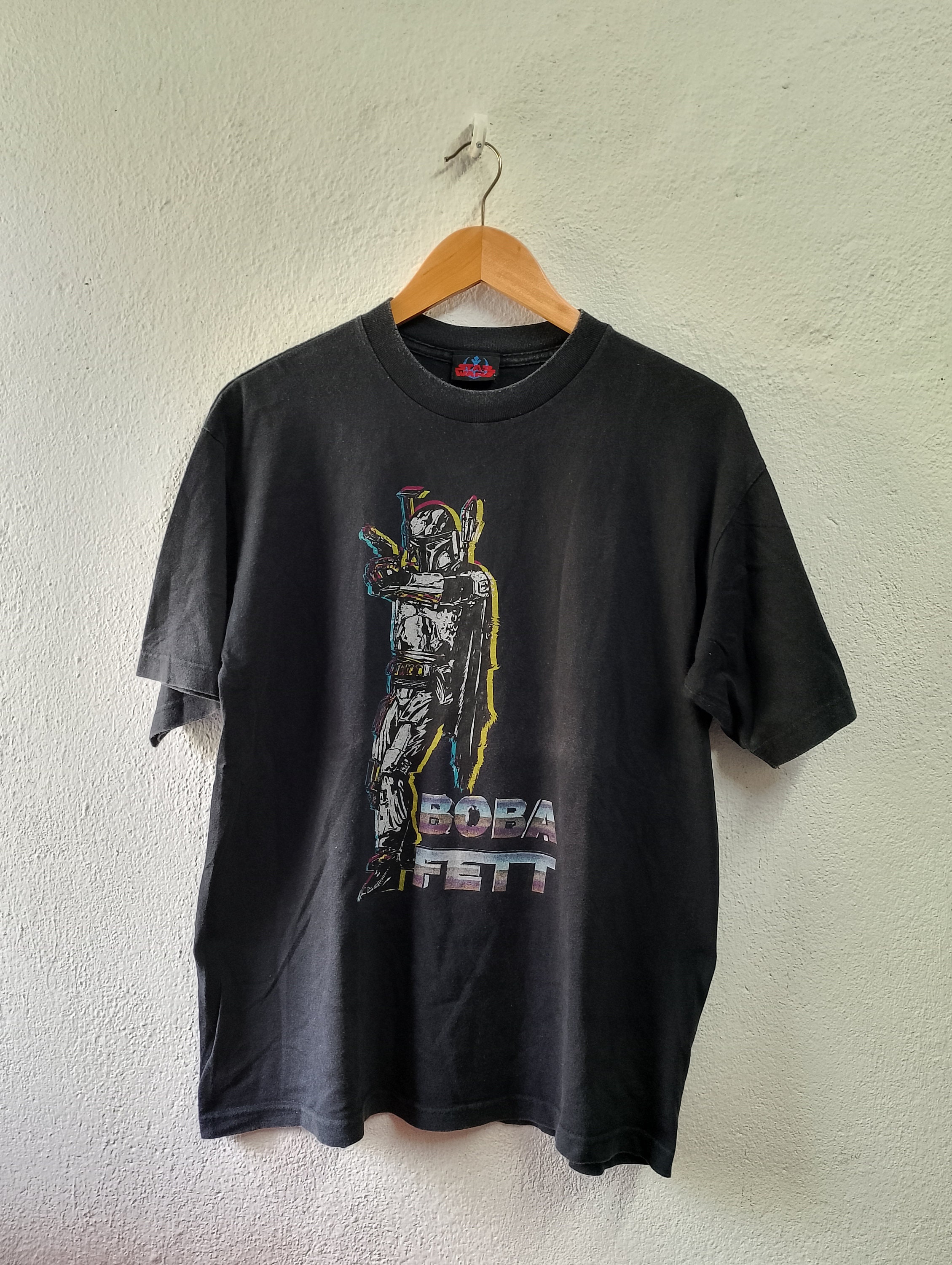 Vintage Star Wars Bobba Fet 1997 T-shirt Large - Etsy Vintage Star Wars Bobba Fet 1997 T-shirt Large - Etsy