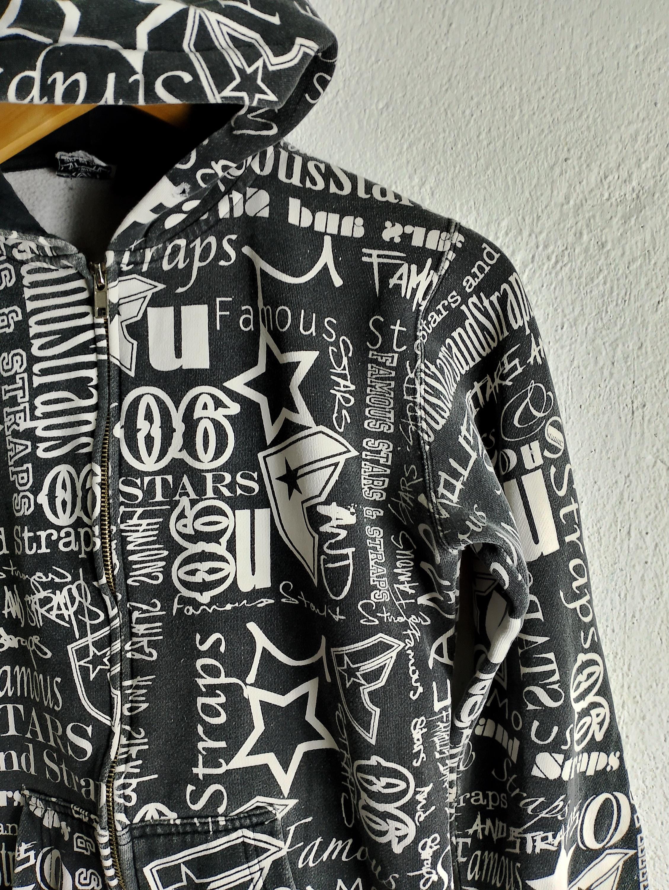 【oan】(Unisex) Star Vintage Hood Zip-up Vintage Grunge Star Denim Zip on Hoodies for Women Men Acubi