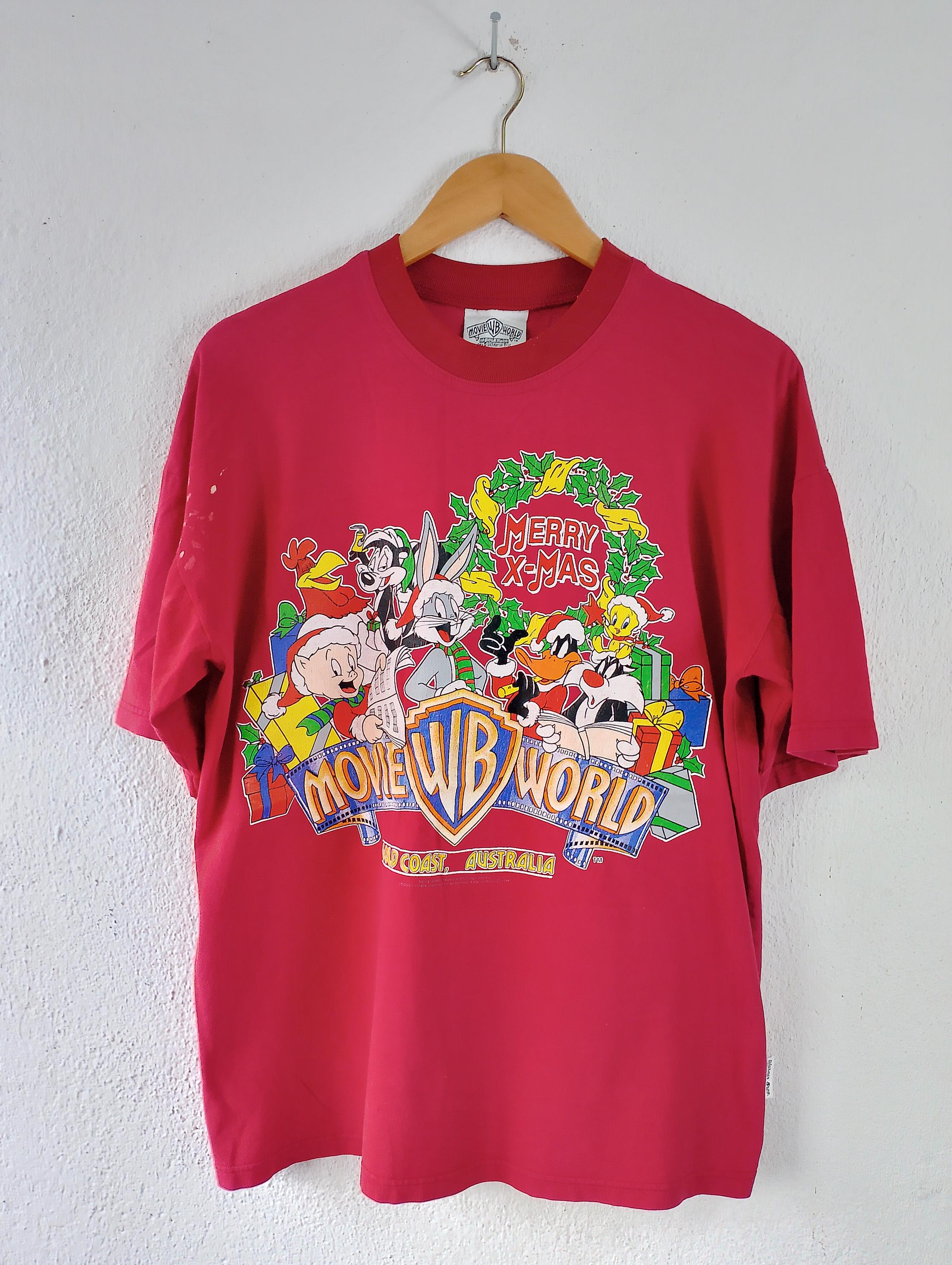 Vintage Movie World Warner Bros Australia T-shirt Large - Etsy