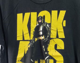 Kick Ass Movie T-shirt Large - Etsy Kick Ass Movie T-shirt Large - Etsy