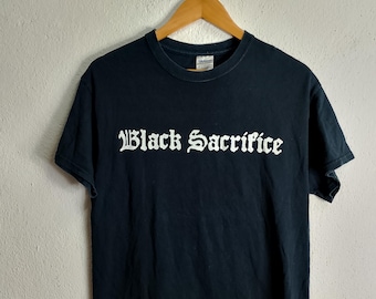SACRIFICE Crest of Black - T-shirt Sabrabell Metalpunk Outrage