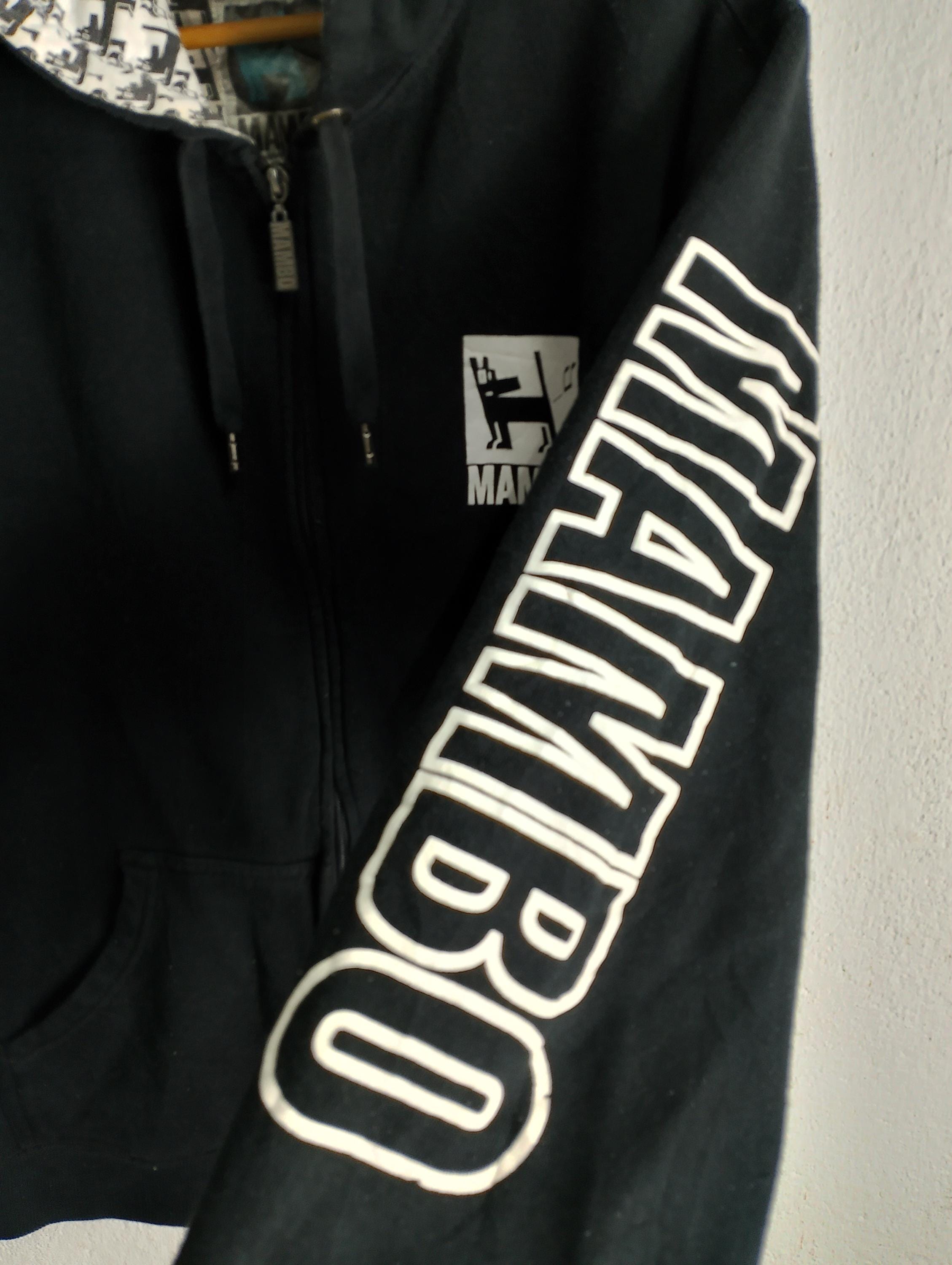 Mambo Zipper Sweatshirt Hoodies XL - Etsy