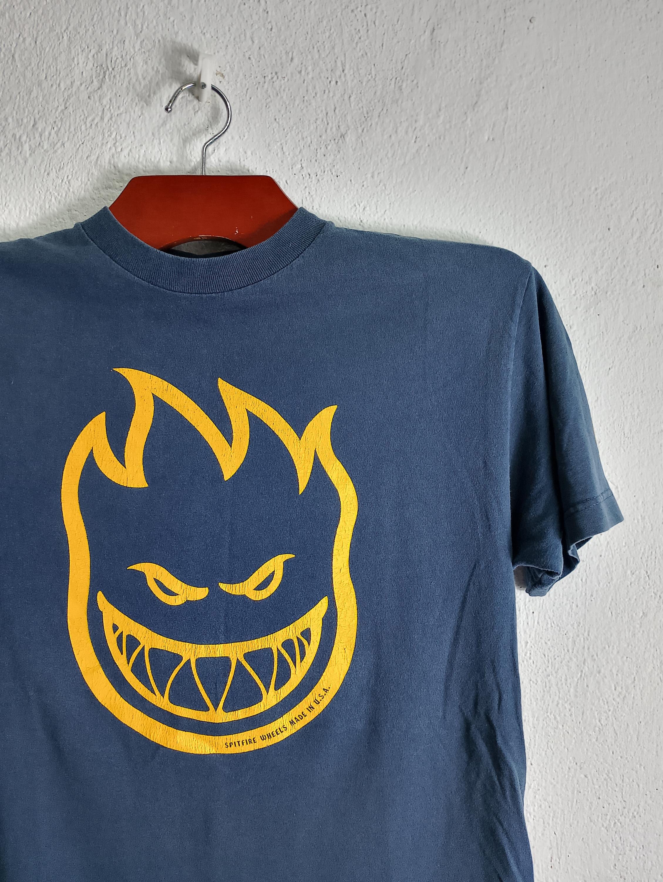 Spitfire Skateboarding T-shirt Medium - Etsy