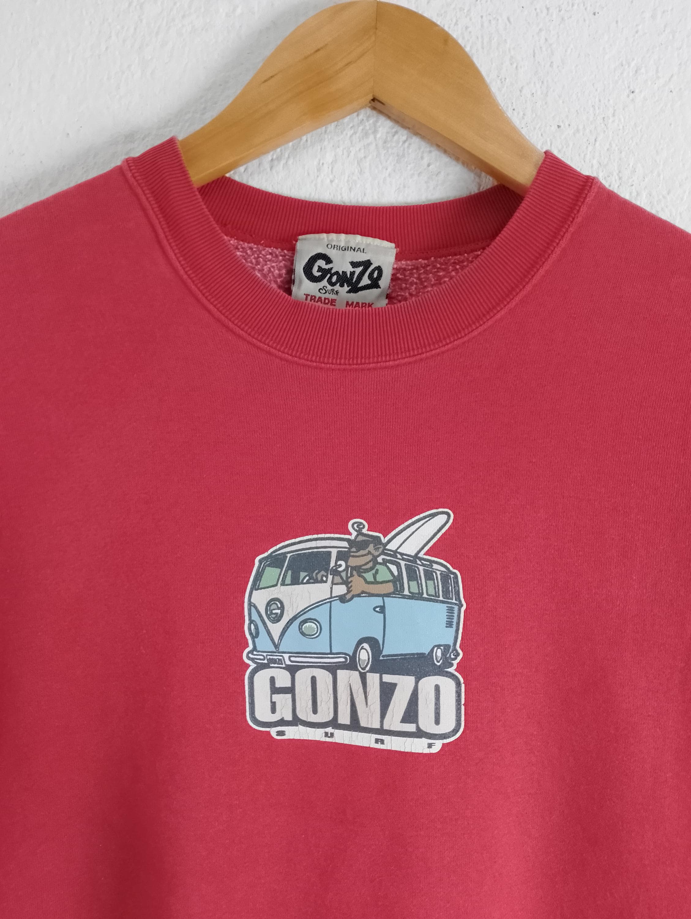 Vintage Gonzo Surf Crewneck Sweatshirt M/L - Etsy