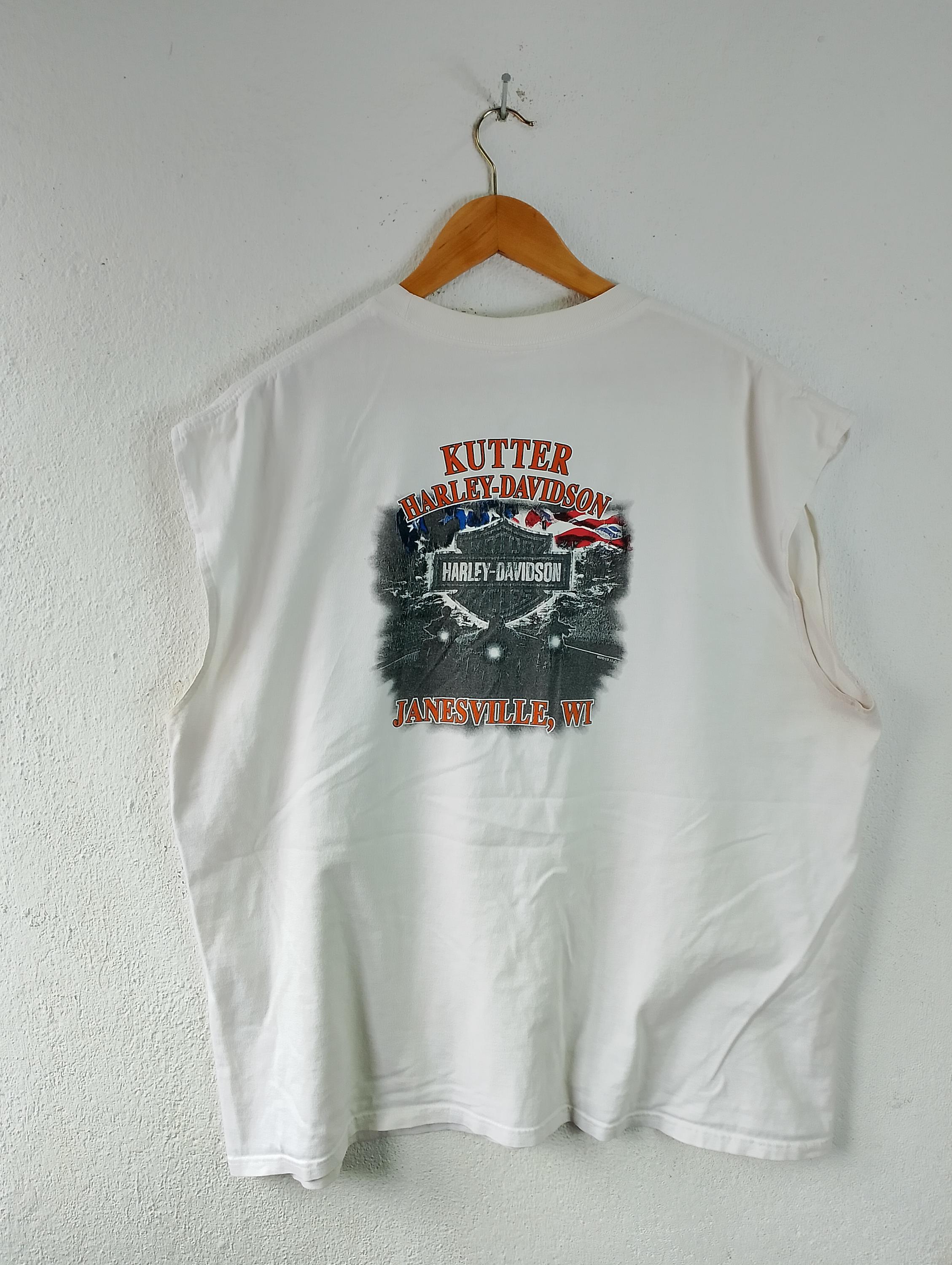 ハーレーダビッドソン ジェーンズビル ノースリーブ Tシャツ XXL