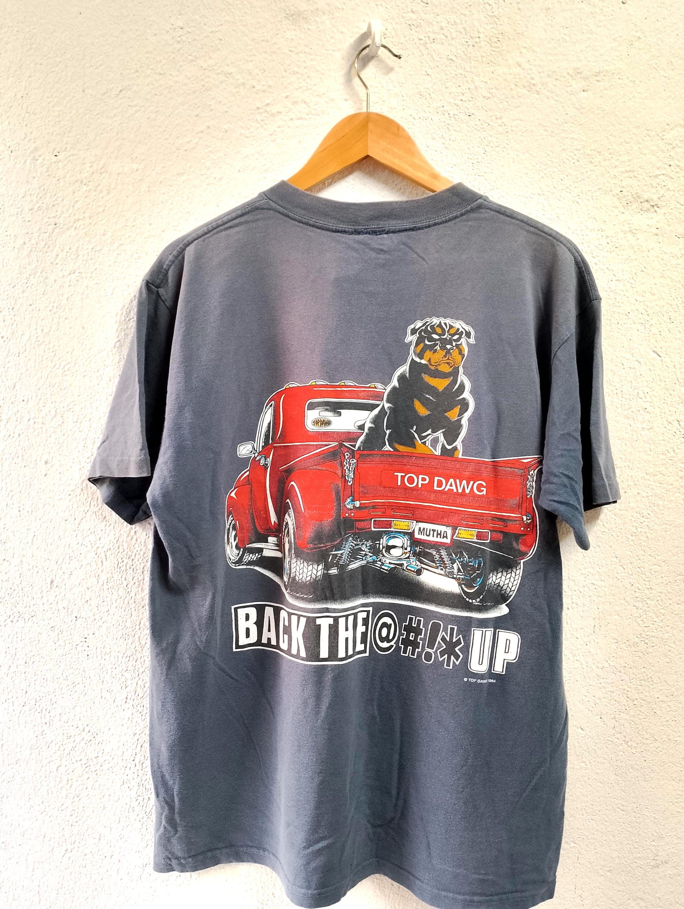 トップス 90s henryneck long t-shirt dog fullprint トップス 90s