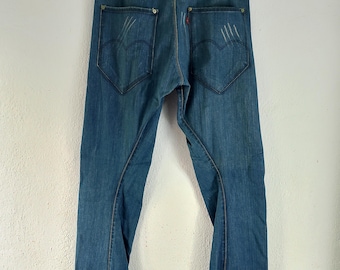 パンツ 1999 LEVI'S ENGINEERED JEANS 3D denim Vintage 1999 LEVIS Engineered Jeans STRAUSS & CO the Leg