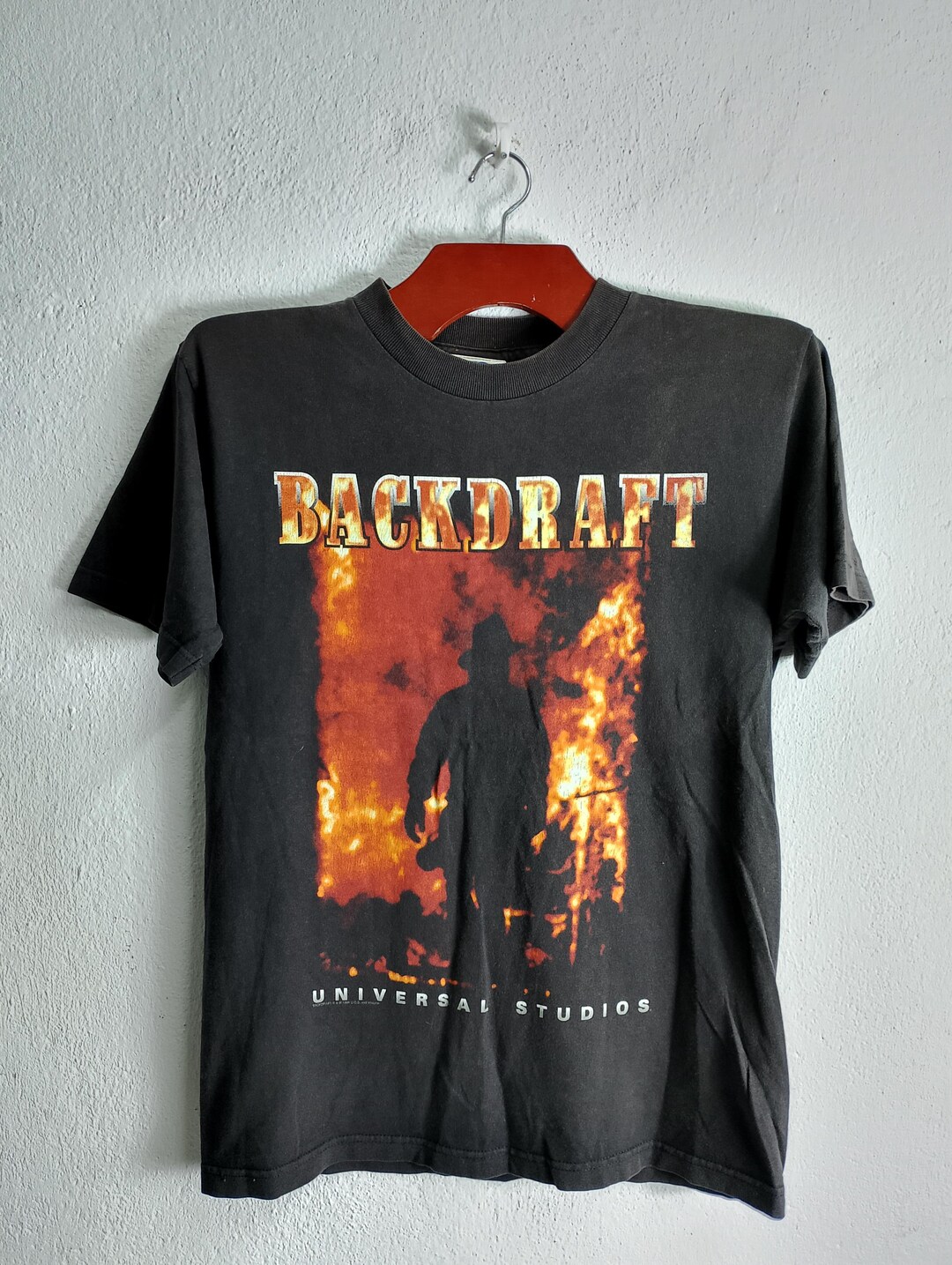 バックドラフト 1998 Tシャツ ユニバーサルスタジオ 希少サイズ バックドラフト映画Tシャツ ミディアム - Etsy 日本