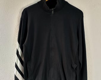 Yohji Yamamoto Y3 zipper tracktop sweater Medium