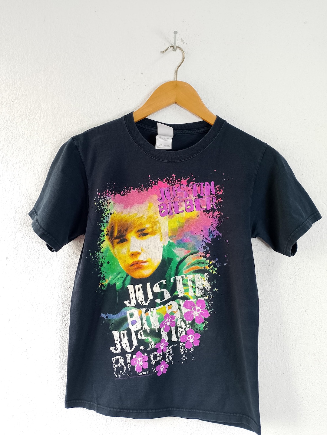 Justin Bieber Tour T-shirt Small - Etsy