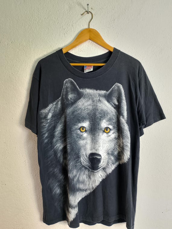 Vintage wolf 1995 trinity products Large