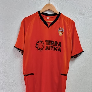 Maillot D'entraînement Valencia CF 2009-2010 Kappa - Taille M - Occasion Très Bon état