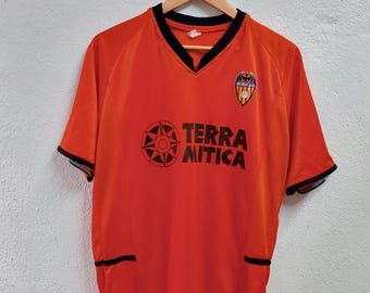 Fc Valencia Spain La Liga 1993 1994 1995 Home Shirt Jersey Trikot Maglia Maillot Camiseta Luanvi Vintage Size S