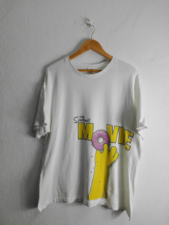 The Simpsons Movie T-shirt XL - Etsy