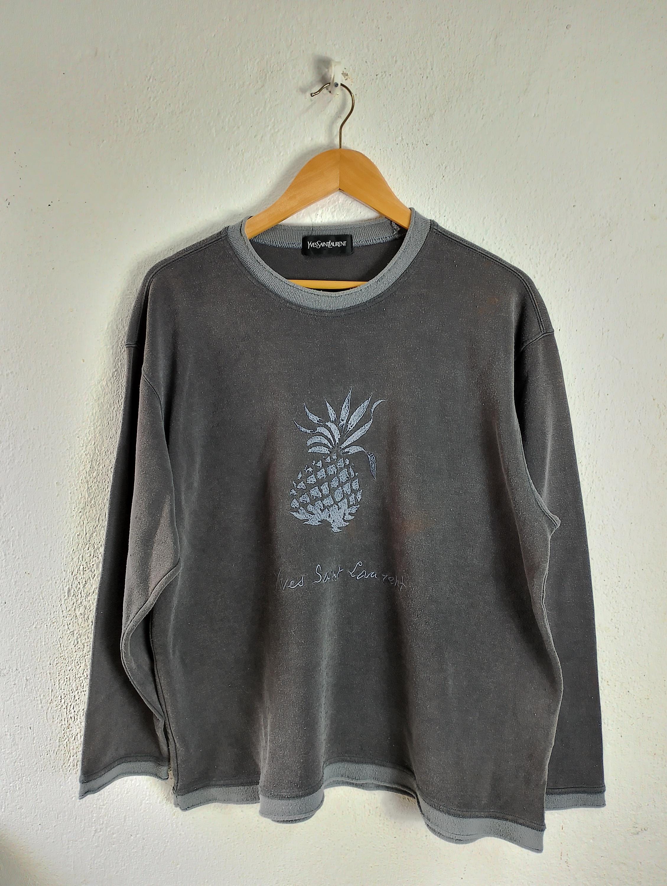 Yves Saint Laurent Sweatshirt - Etsy