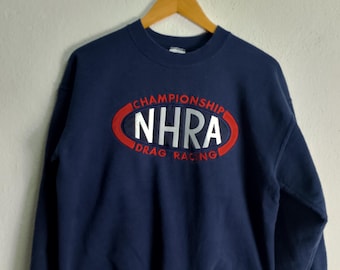 NHRA crewneck sweatshirt size Medium