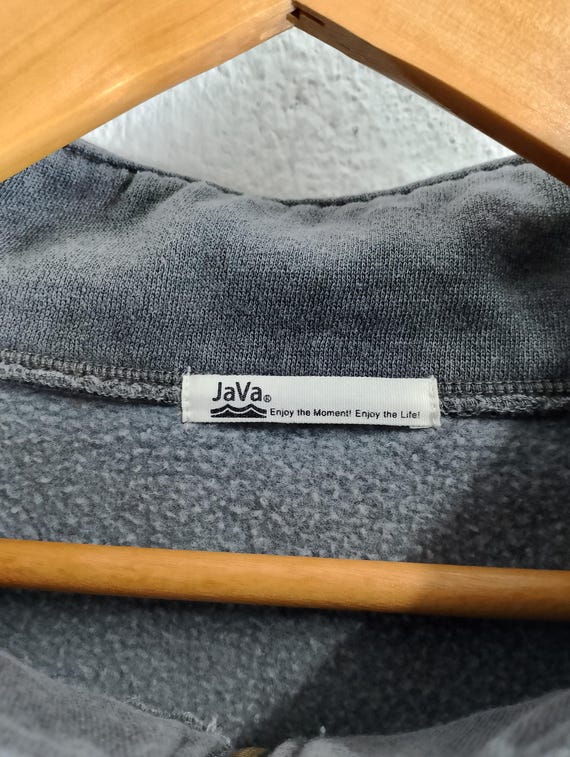 Java half zipper pullover sweatshirt hoodies XL - image 6