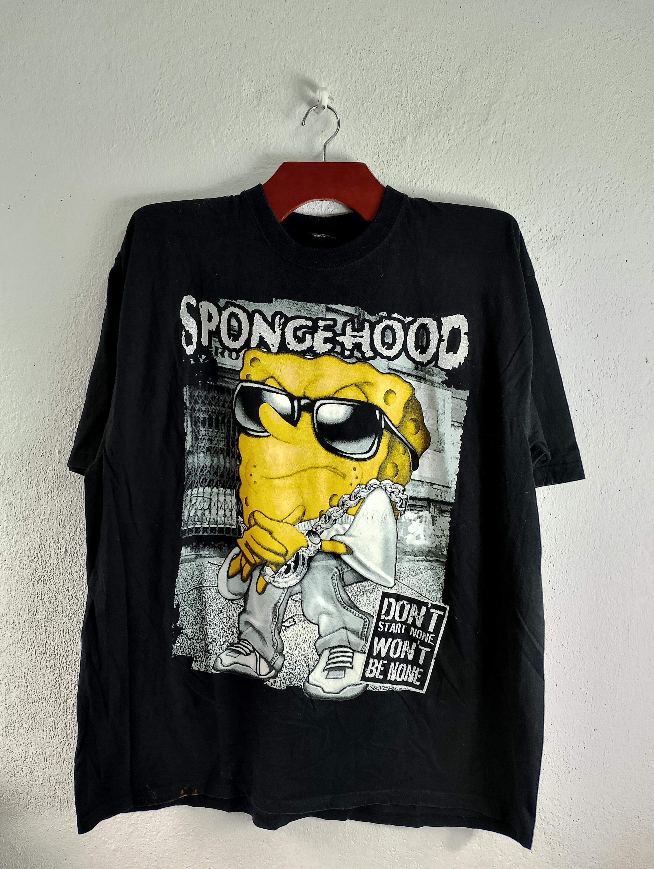 Spongebob Spongehood Hiphop T-shirt XXXL - Etsy