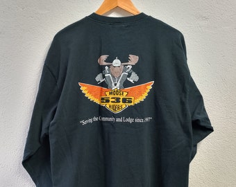 トップス OLD PARK RIDERS SHIRTS Msize Women's T-Shirt Tight Fit Vintage Light Graphic Moto Racer