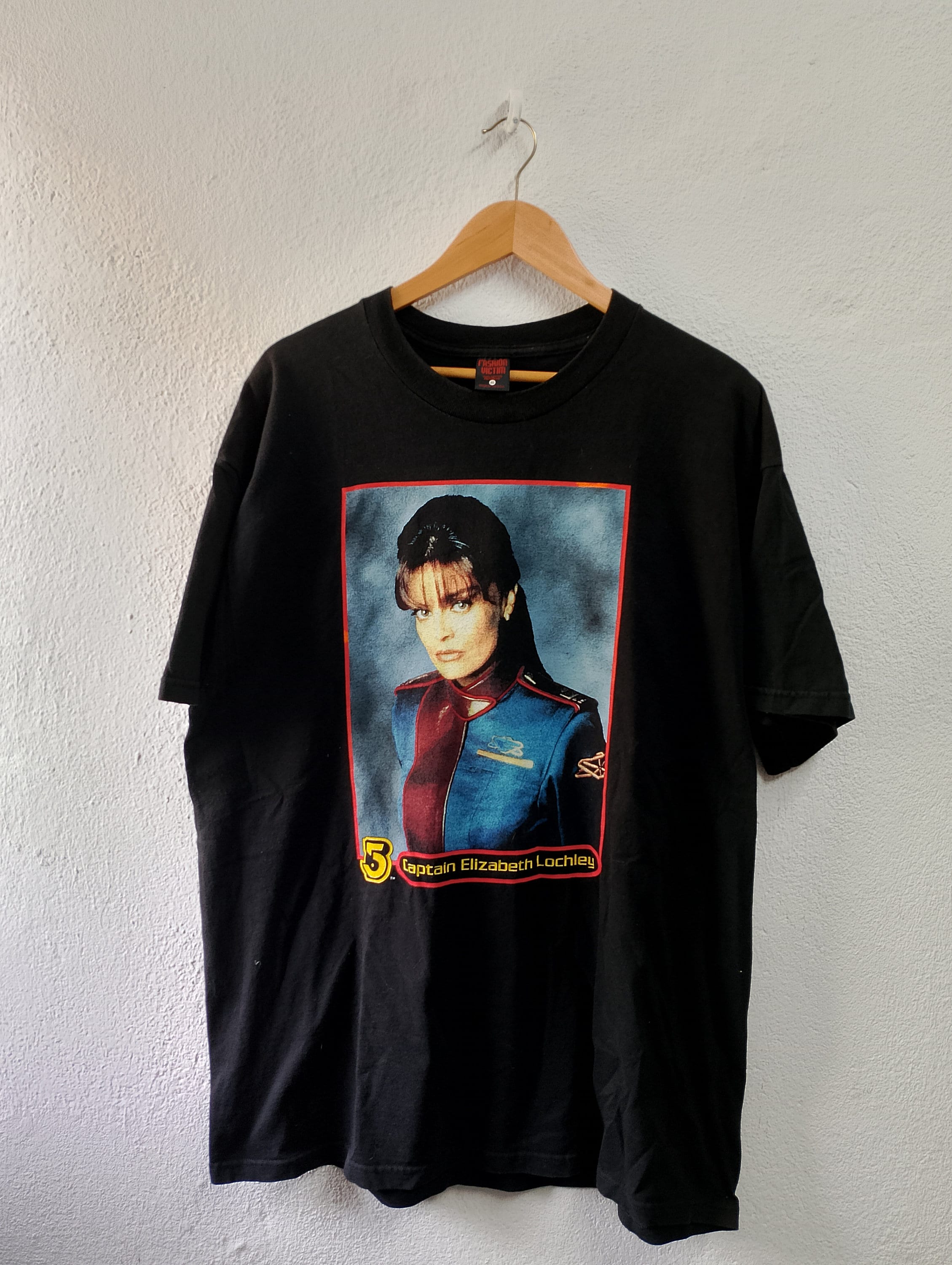 90’s ビンテージ　バビロン5 Fashion Victim Tシャツ 90's ビンテージ バビロン5 Fashion Victim Tシャツ（90's