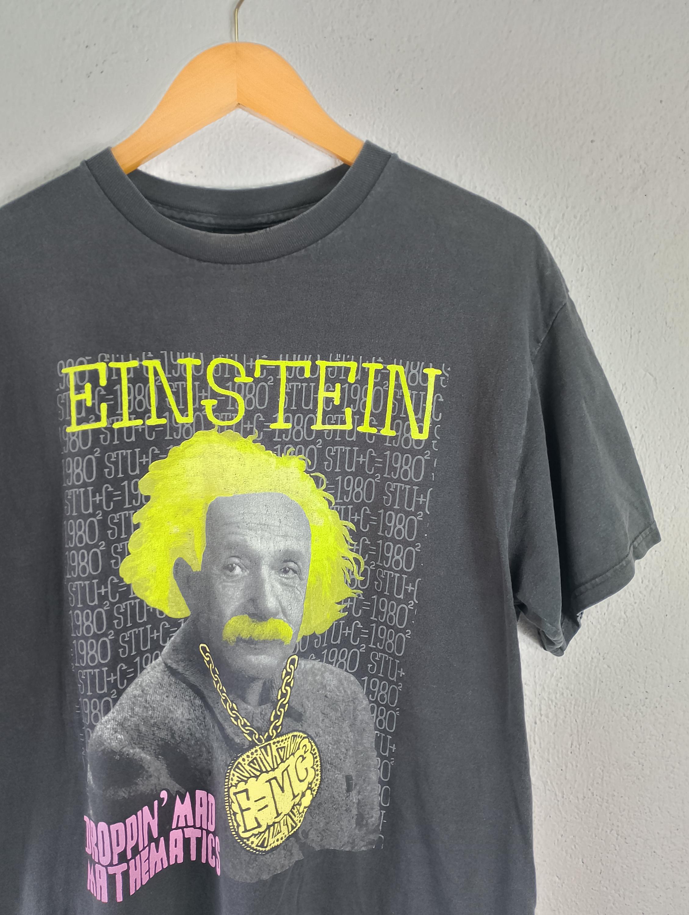 Vintage Stussy Einstein T-shirt Large - Etsy