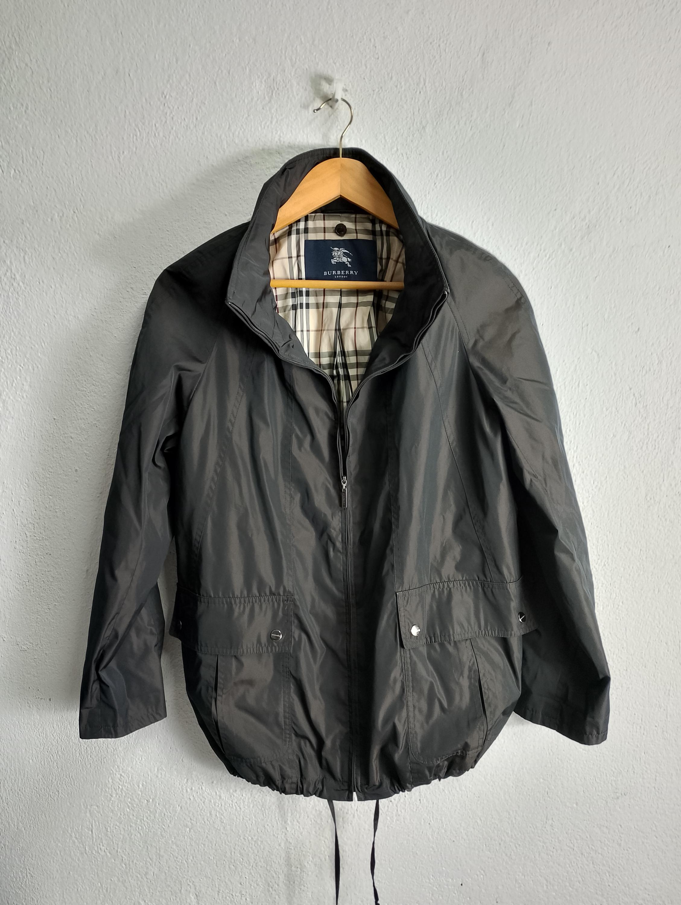 70s-80s Spain製 Burberrys viscose jacket Vintage Burberrys Jacket Mens Medium Tan Made in Spain EU 50