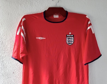 Umbro England Jersey 2000s - Etsy