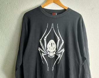 Skull spiders t-shirt Medium