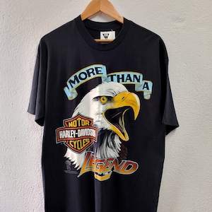 Vintage Harley Davidson jaren 80 T-shirt XL