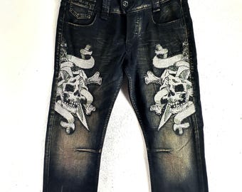 Ed Hardy denim maat: 34