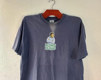 T-shirt Vintage Gary Coleman Alstyle - Taille XL Navy - Motif 'Different Strokes' - Occasion Très Bon état