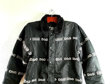 Vintage Dolce and Gabbana Jacket Large - Etsy