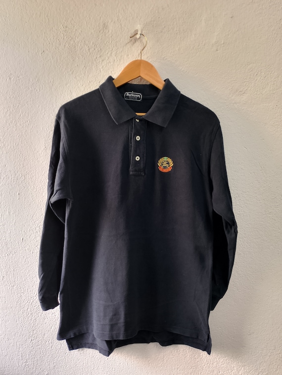 Vintage Polo Burberry Long Sleeve T-shirt Medium - Etsy