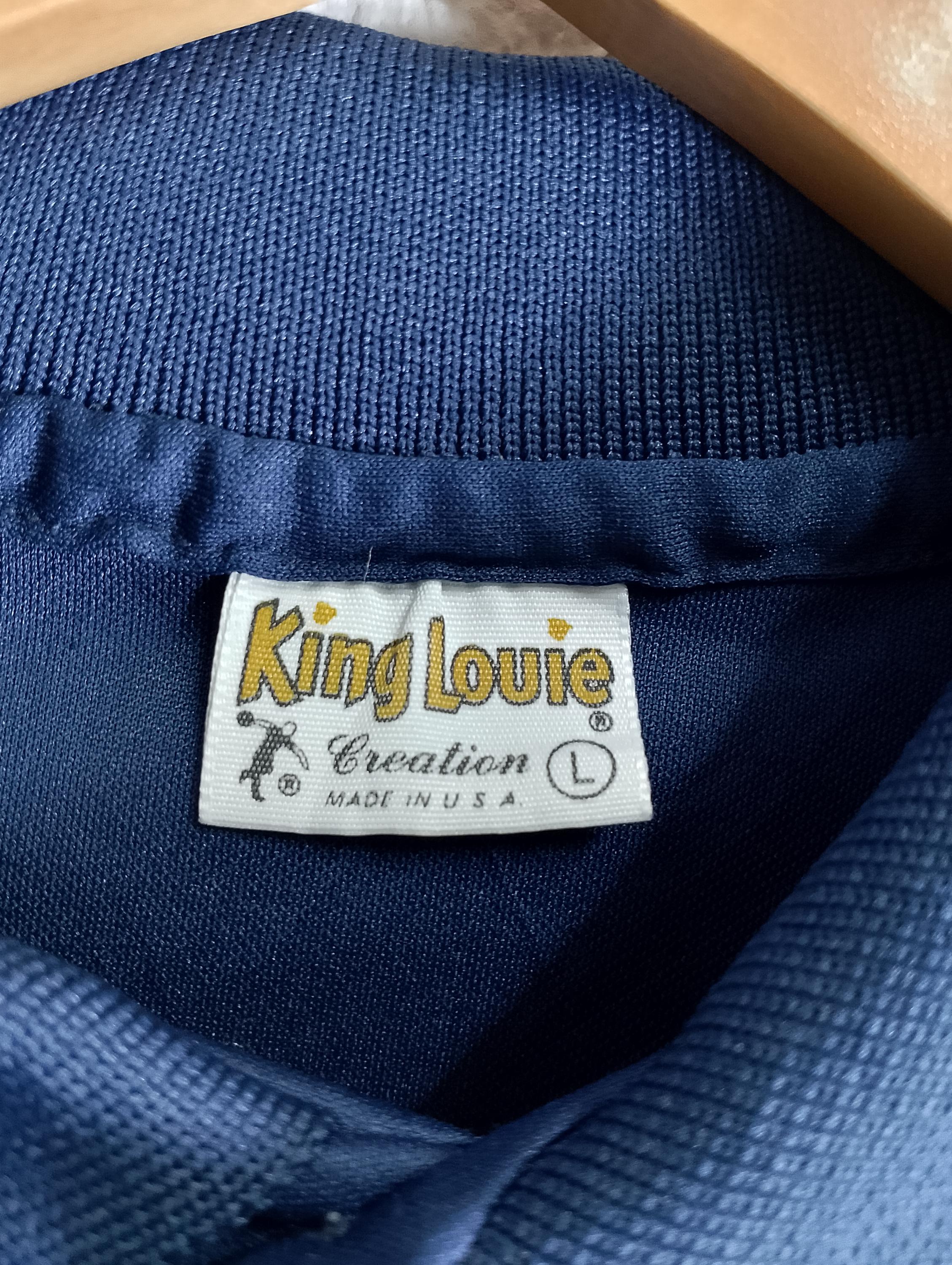 ウェア・シャツ MADE IN USA King Louie bowling shirt 70'S King Louie CREATION Bowling Shirt Made in USA Men's L