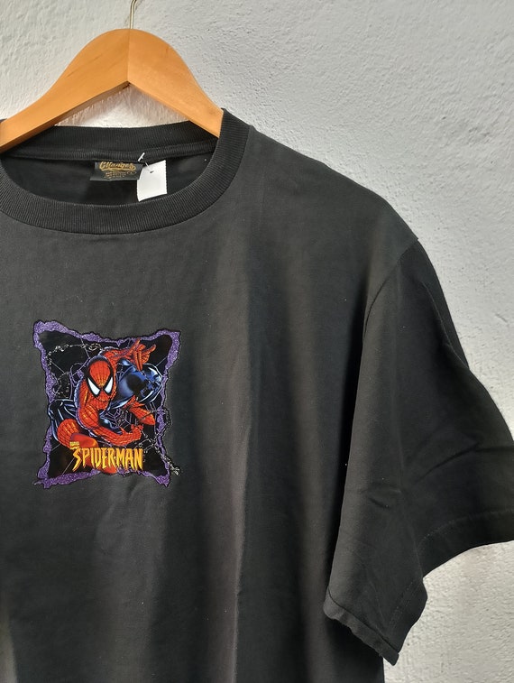 Vintage Spiderman Iron on Changes T-shirt Large - Etsy