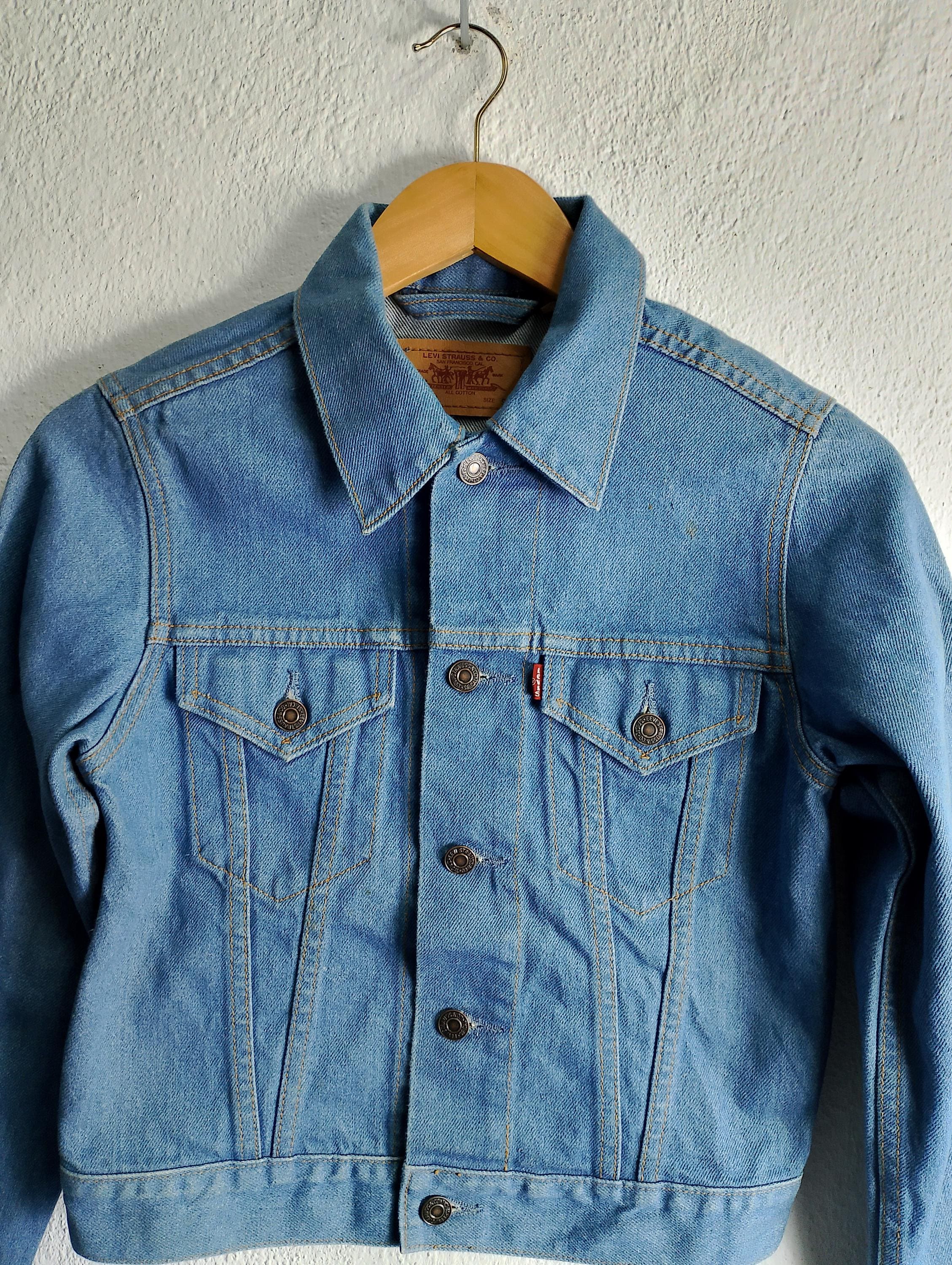 Levis 78500 Denim Jacket XS - Etsy