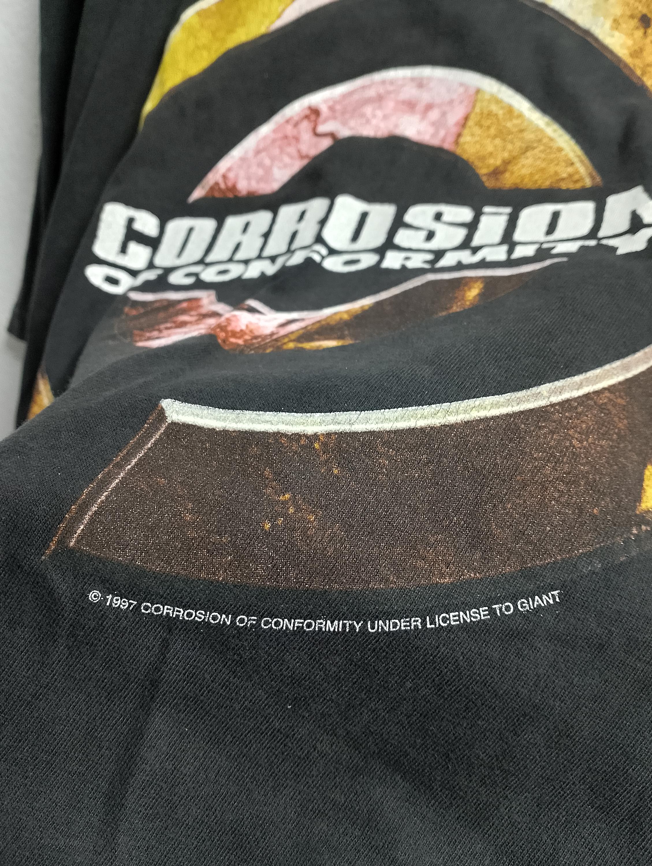 Corrosion Of Conformity Vintage T Shirt 1997 Giant Tag
