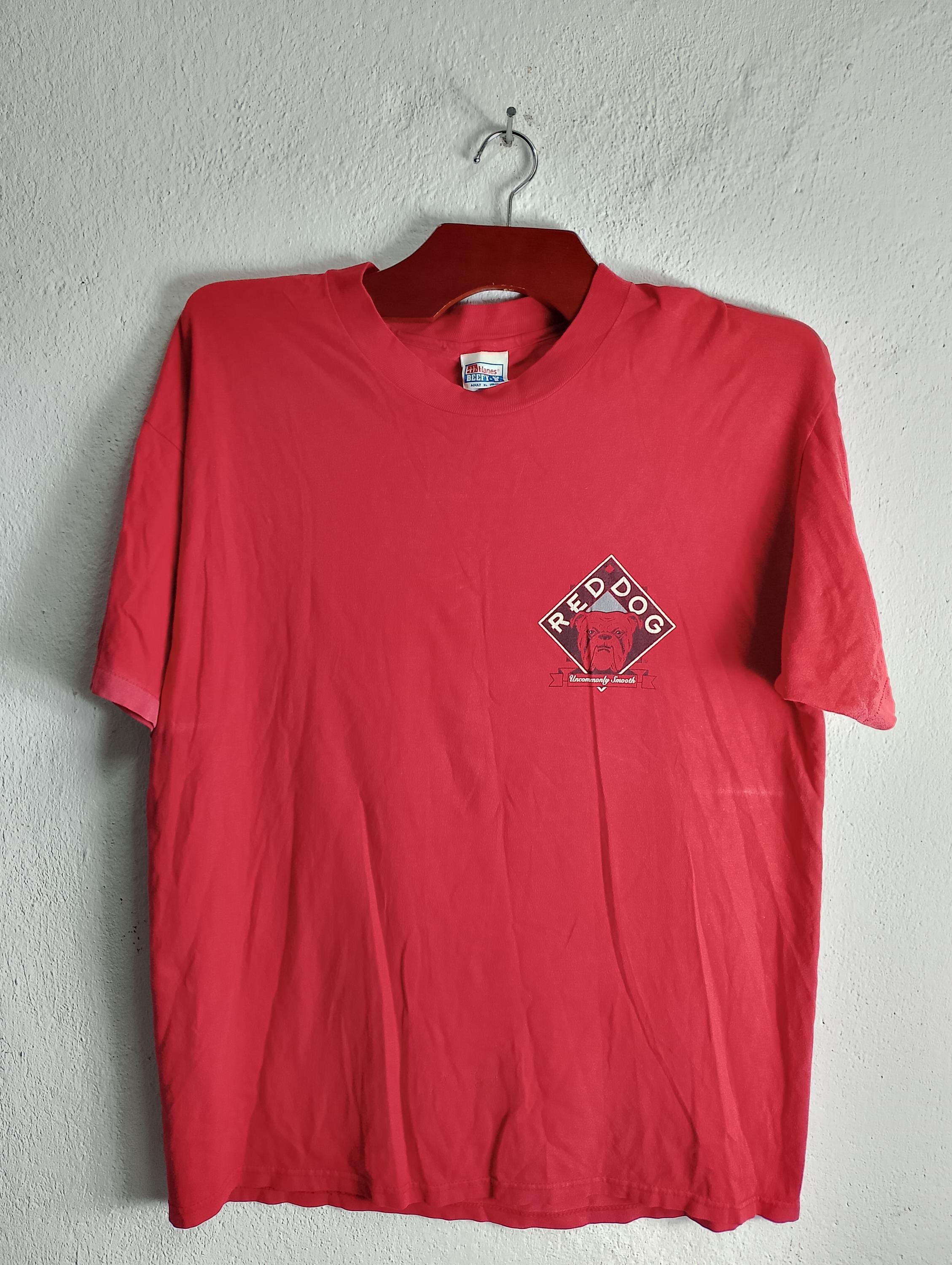 reddog様 Vintage Red Dog T-shirt XL - Etsy Israel