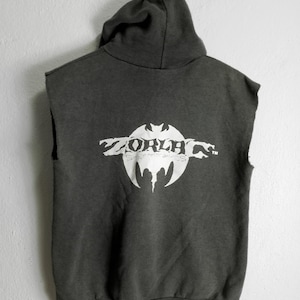 Vintage zorlac skateboarding hoodies M
