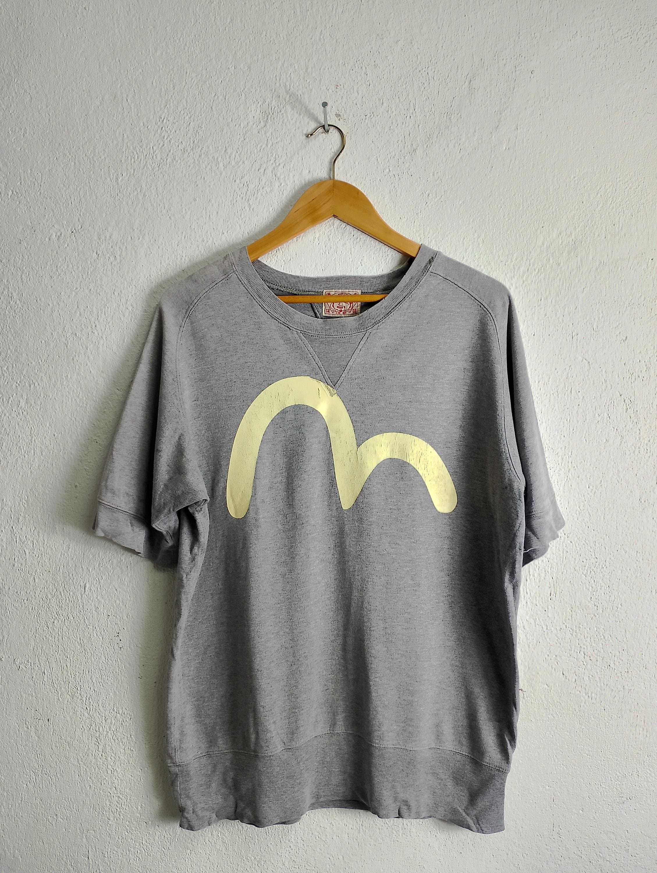 EVISU Big Logo T-shirt XL - Etsy