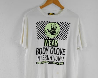 Maglietta vintage Body glove anni '80 XL